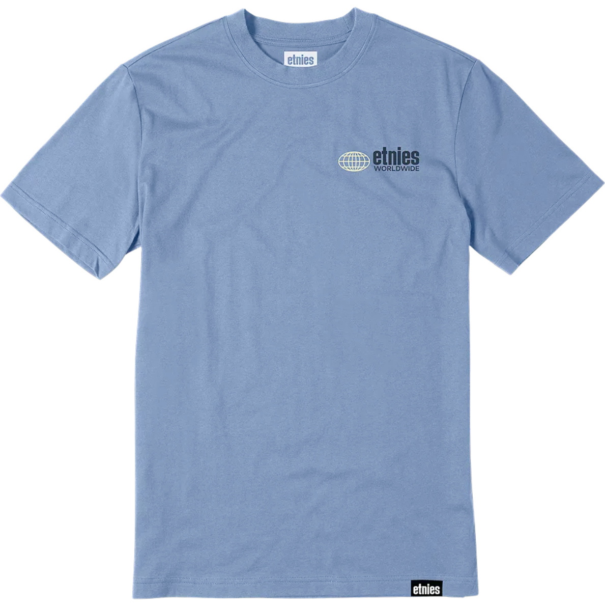 2026 Etnies Mens Worldwide T-Shirt 4130004195 - Stone